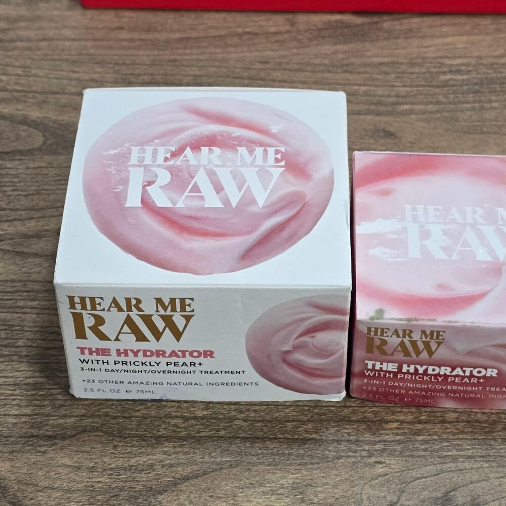 Hear Me Raw the hydrator with prickly pear plus new refill pod NEW Sealed